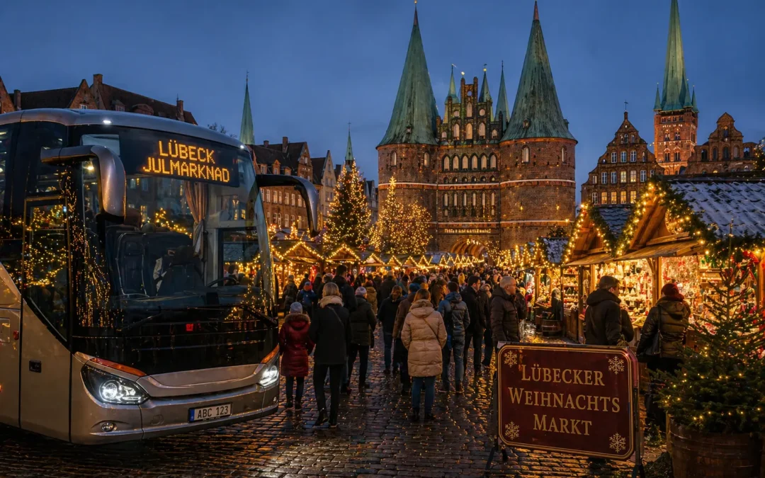 Bussresa till julmarknad i Lübeck