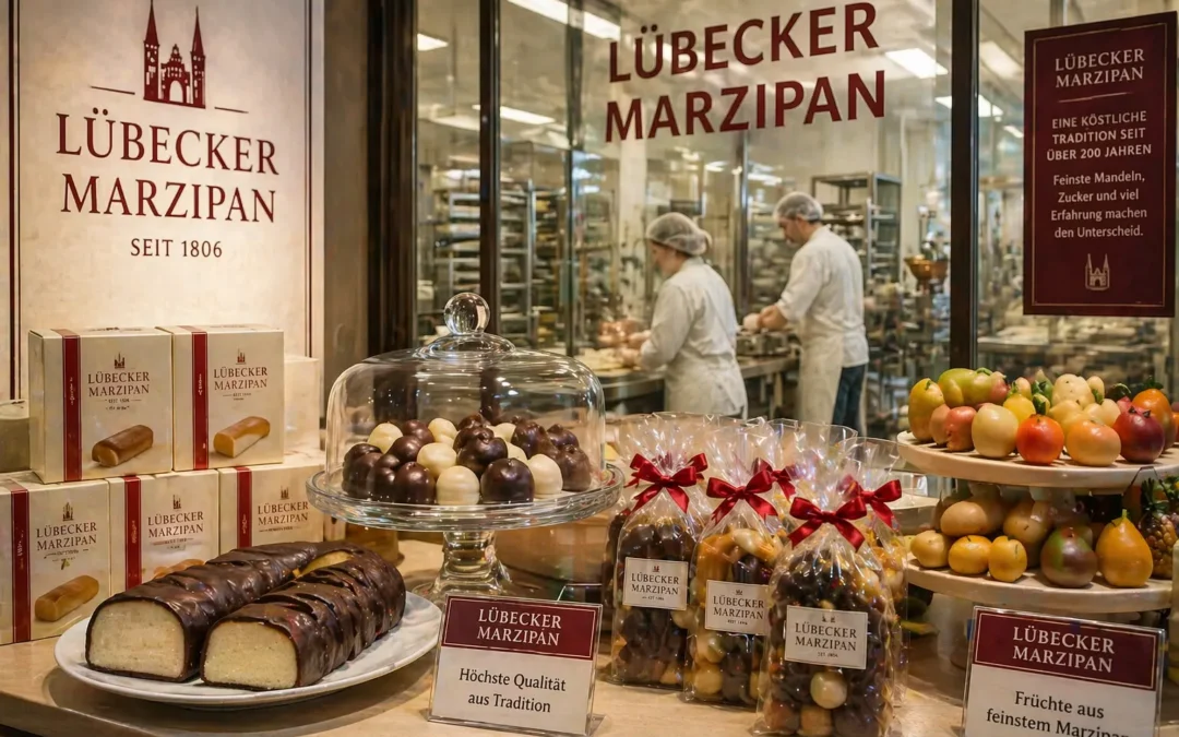 Lübeck marzipanfabrik är en viktig del av stadens matkultur